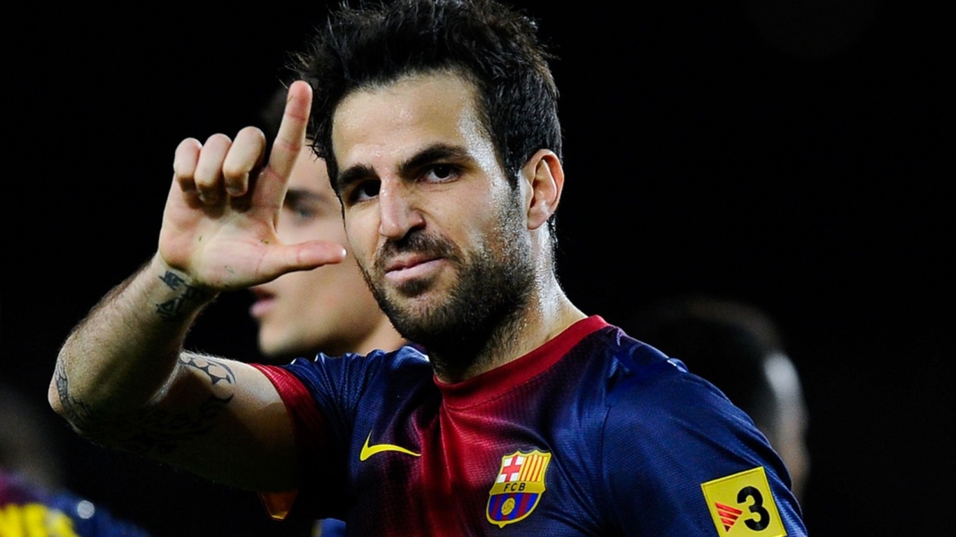 Лучший полузащитник Барселоны Франсеск Фабрегас