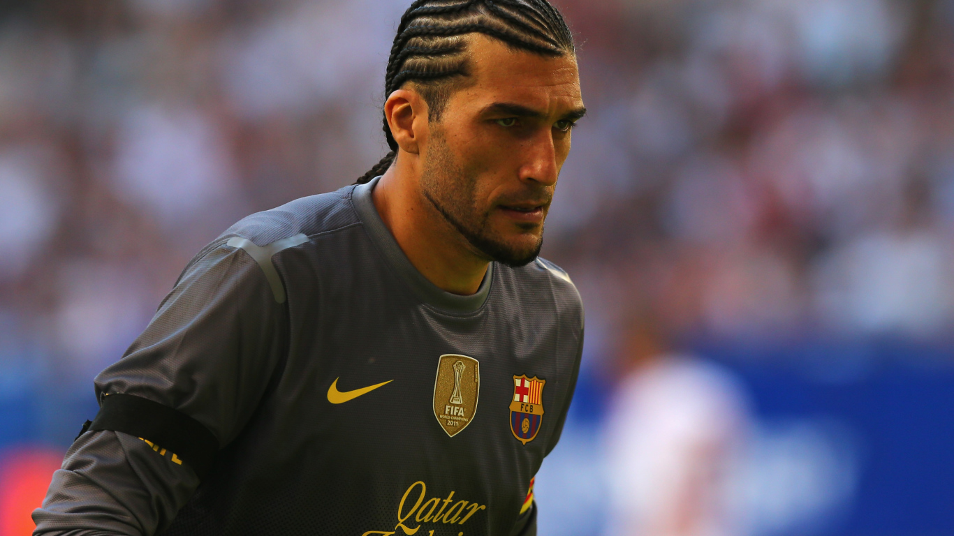 Лучший игрок Барселоны Хосе Пинто