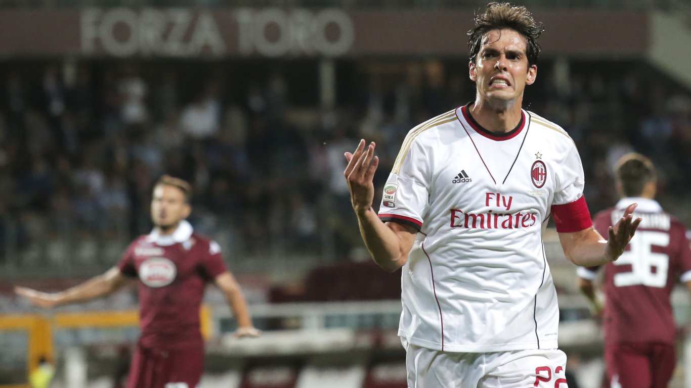 Лучший игрок Милана Кака злится