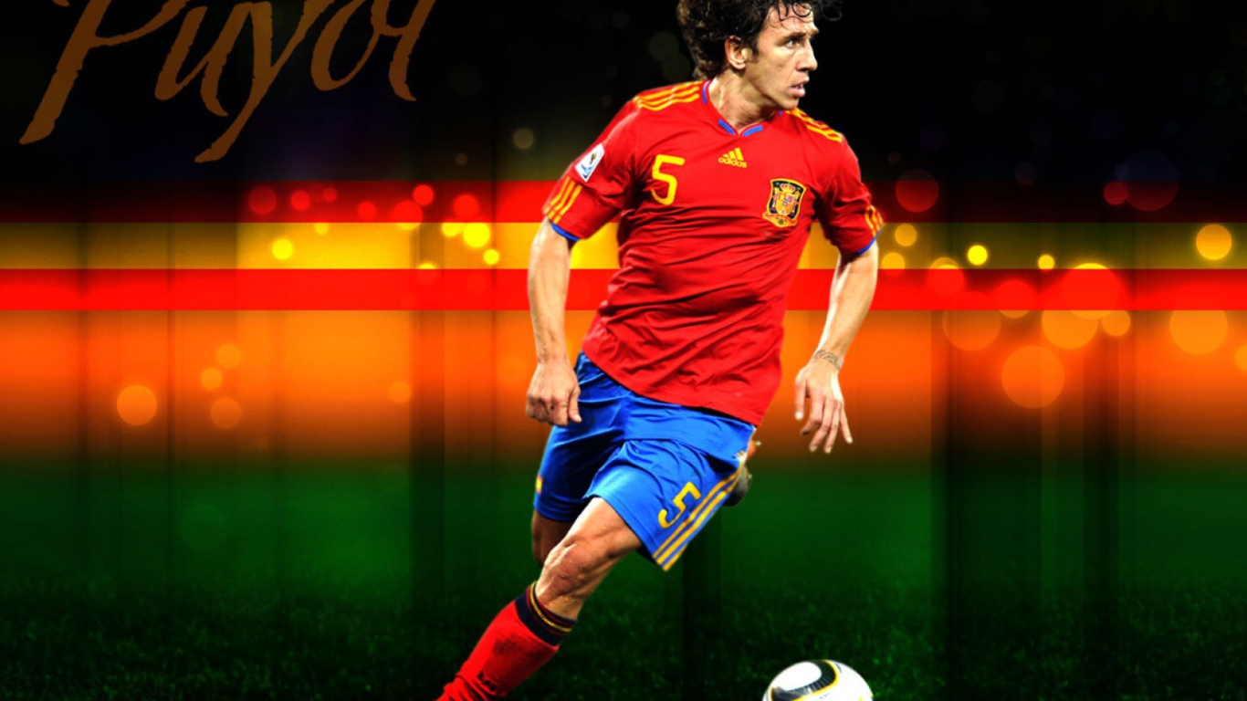 Защитник футболист Барселоны Карлес Пуйоль