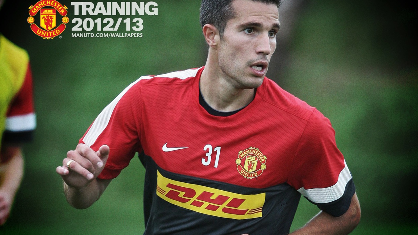 Футболист номер 20 из Манчестер Юнайтед Робин ван Перси