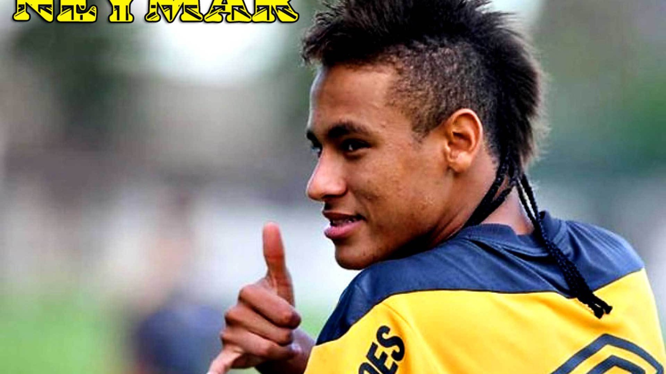 Футболист Барселоны Неймар и его новая прическа