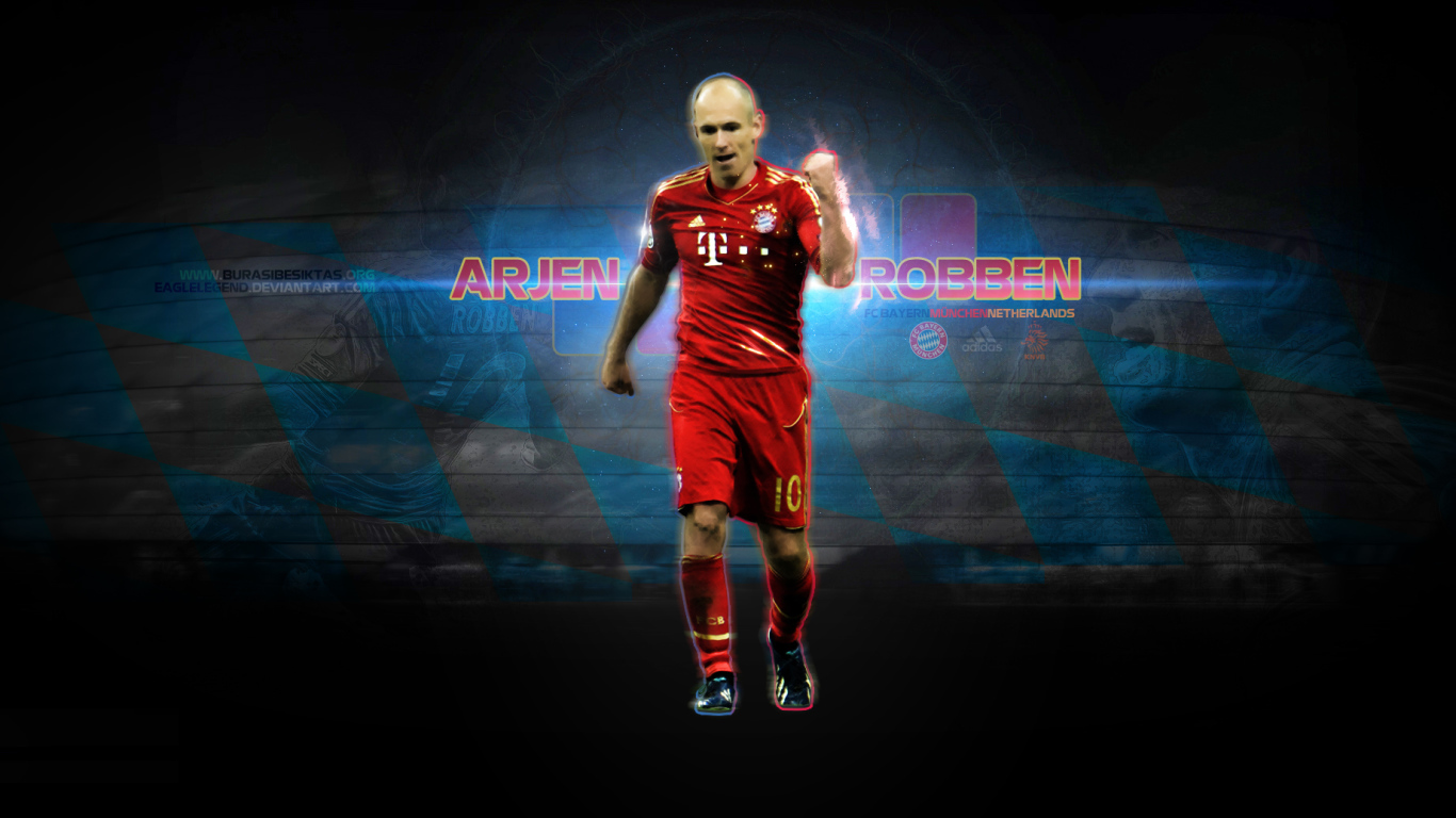 Футболист Баварии Арьен Роббен