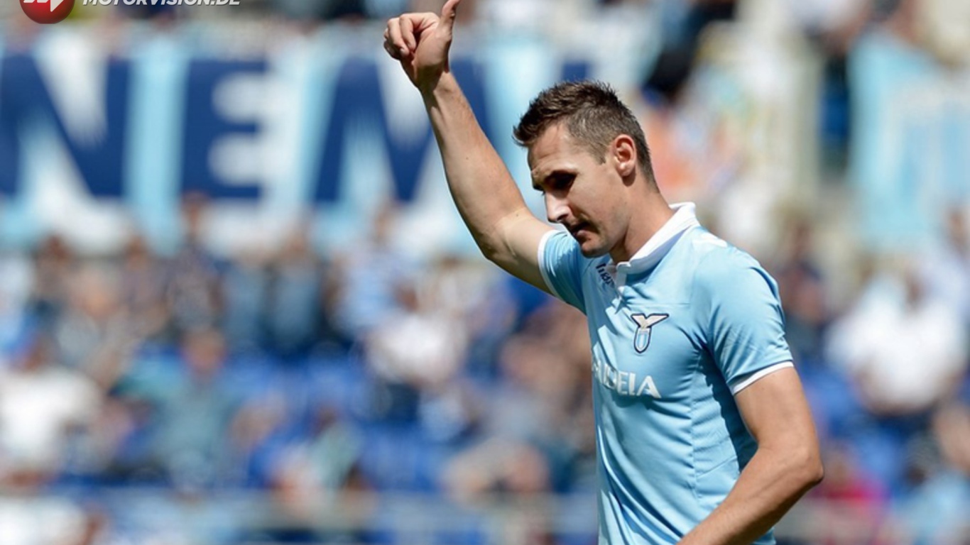  Футболист Лацио Мирослав Клозе