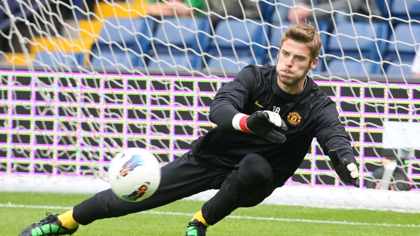 Футболист Манчестер Юнайтед Дэвид Де Хеа