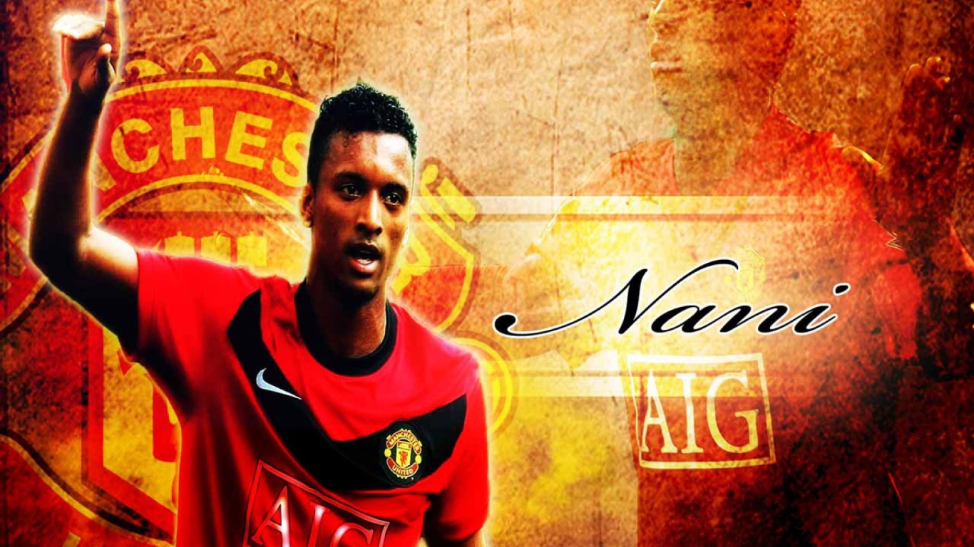 Футболист Манчестер Юнайтед Луиш Нани