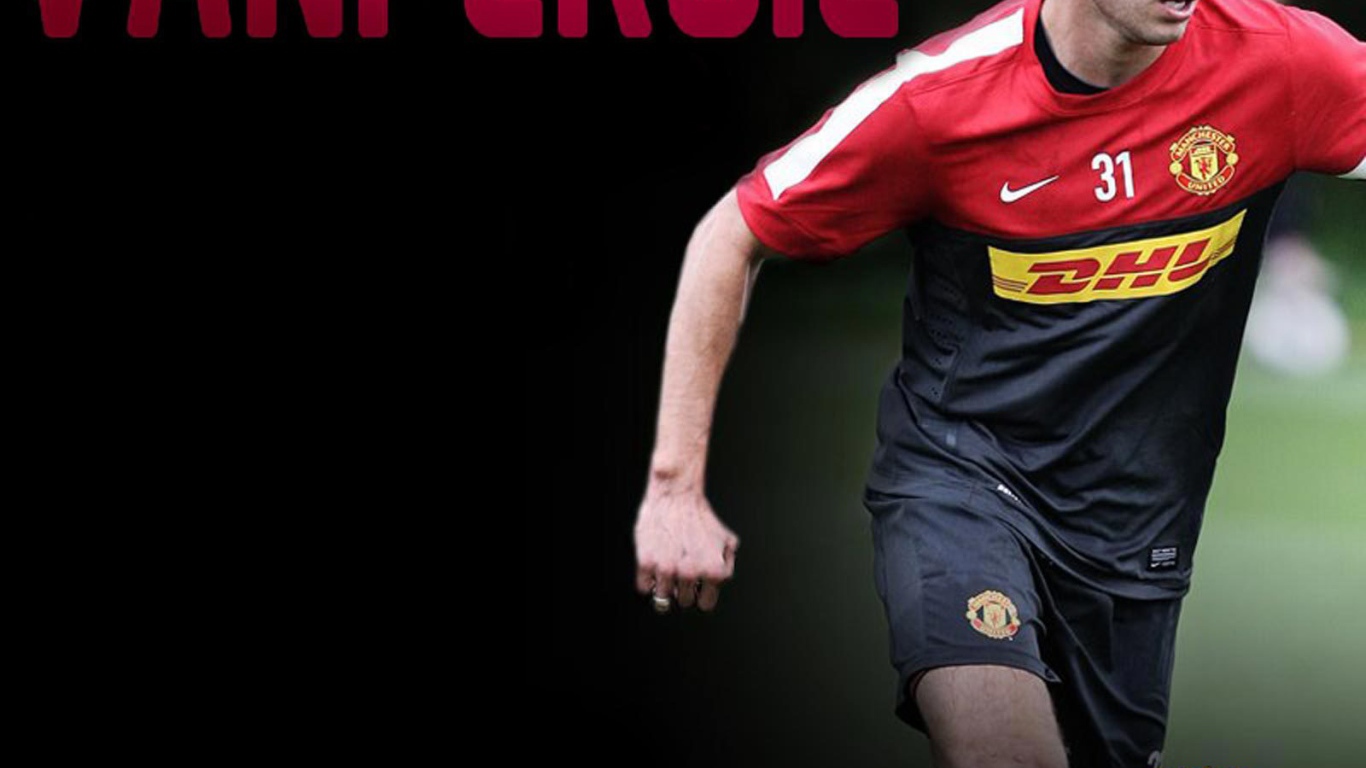 Футболист Манчестер Юнайтед Робин ван Перси