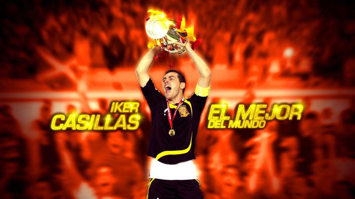 Игрок вратарь Реал Мадрида Икер Касильяс