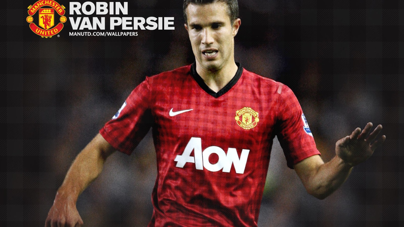 Игрок номер 20 из Манчестер Юнайтед Робин ван Перси
