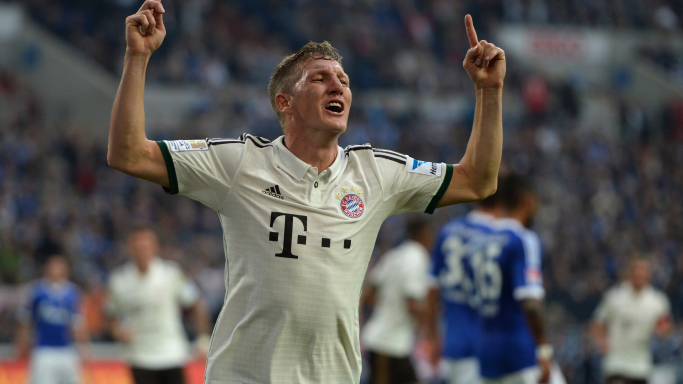 Игрок Баварии Бастиан Швайнштайгер