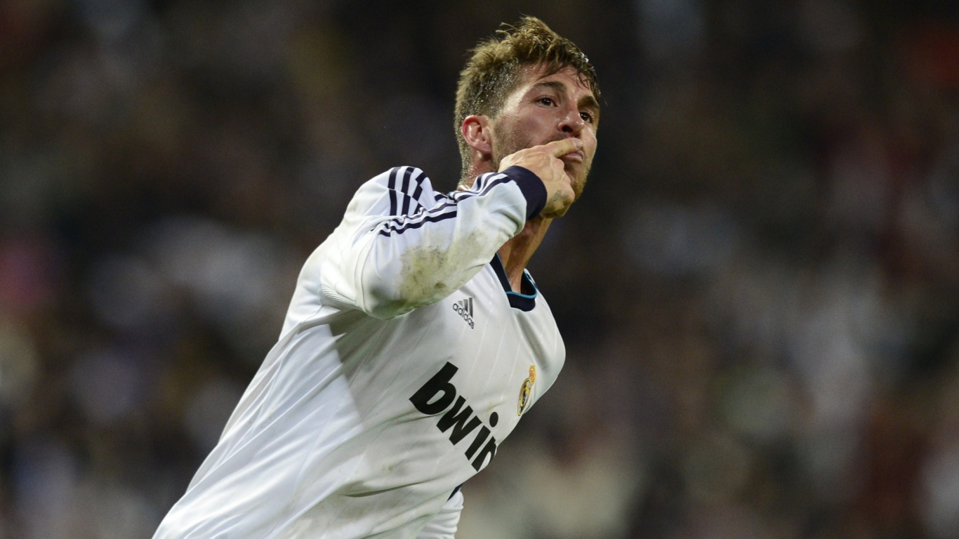 Игрок мадридского Реала Серхио Рамос