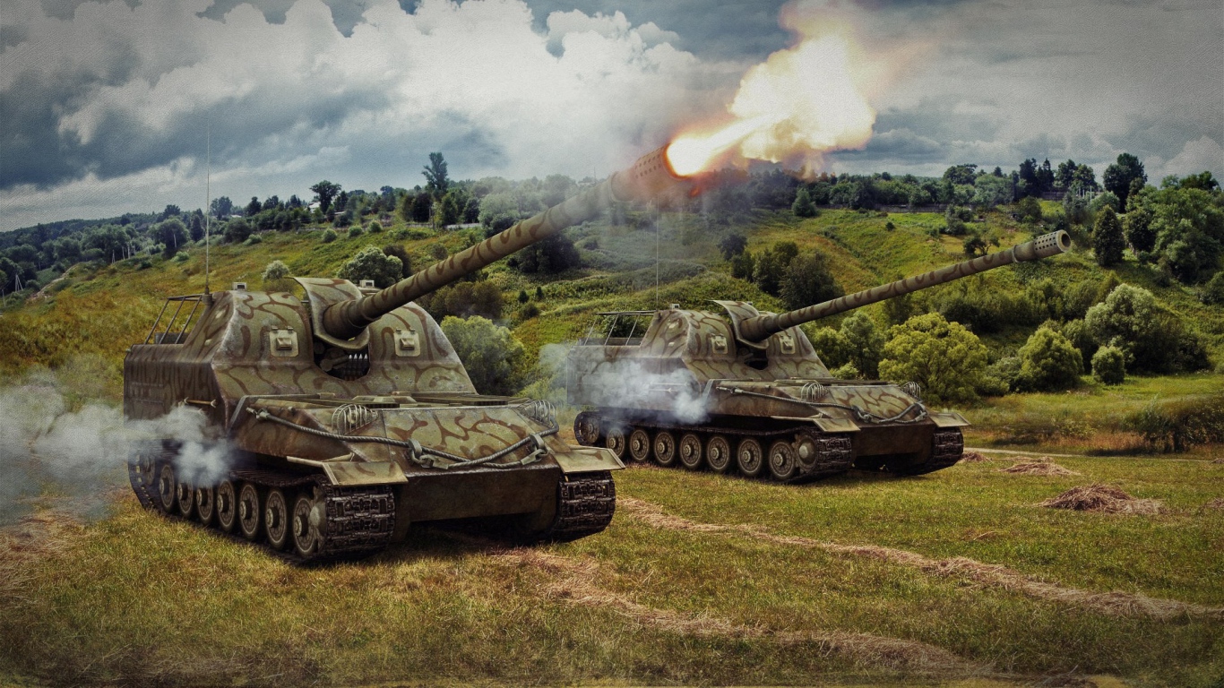 World of Tanks: артиллерия