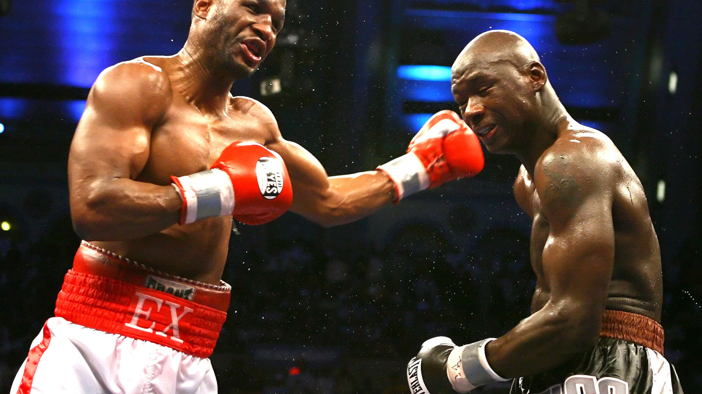 Известный боксер Бернард Хопкинс