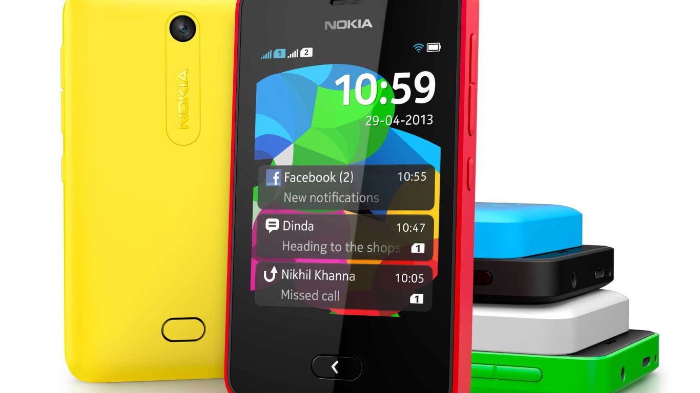  Nokia Asha 510, advertising photo