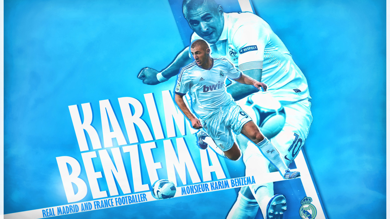  Игрок мадридского Реала Карим Бензема гордость Франции