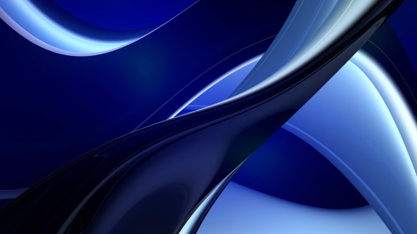 Синий изгиб