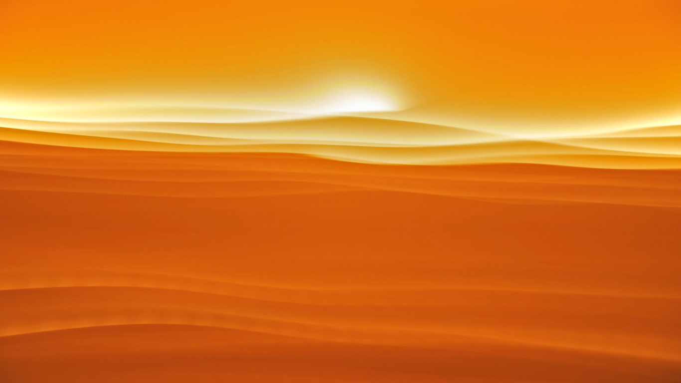 Orange desert