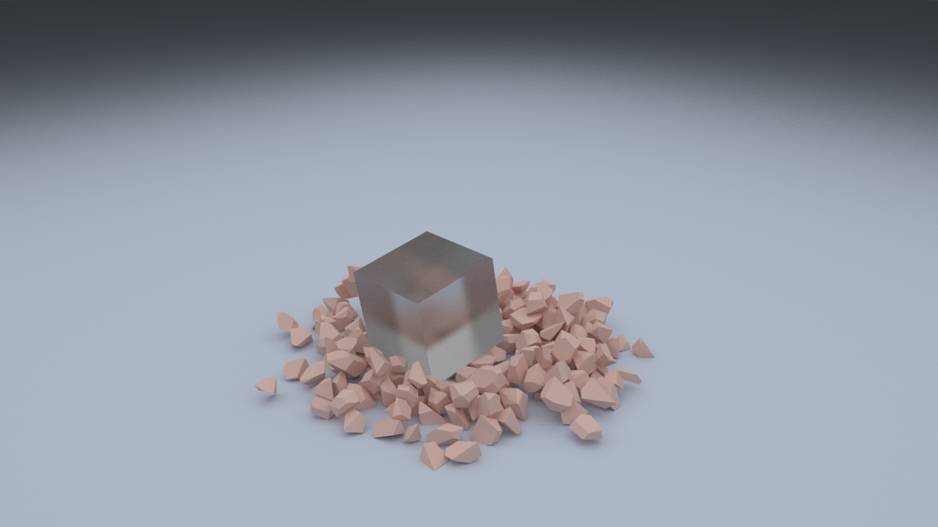 Стеклянный куб