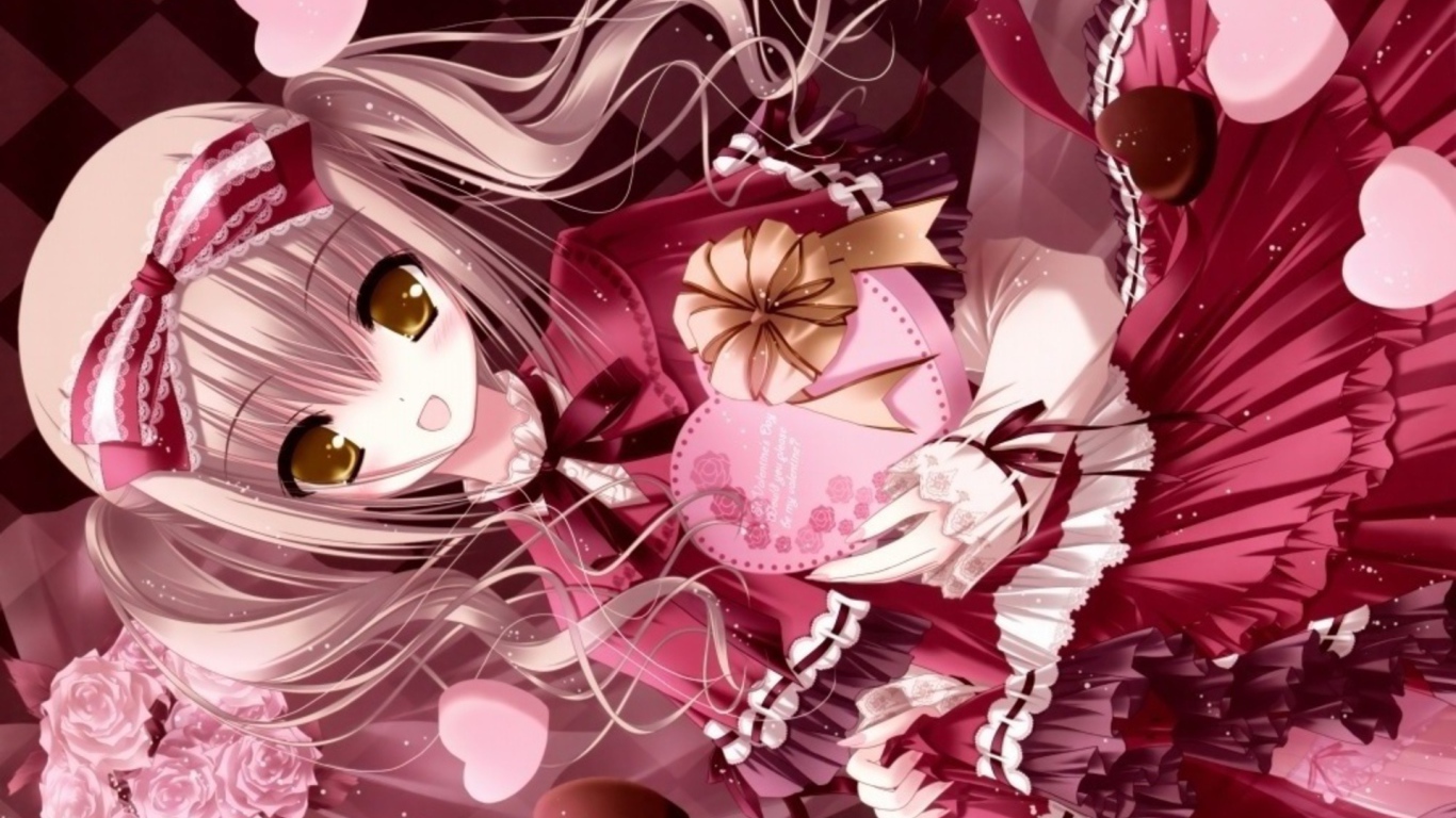 Девочка в розовом платье