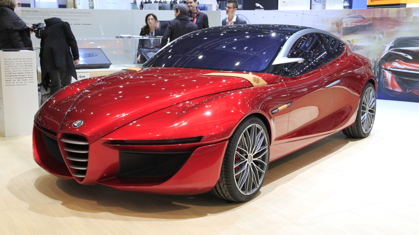 Красивый автомобиль Alfa Romeo gloria