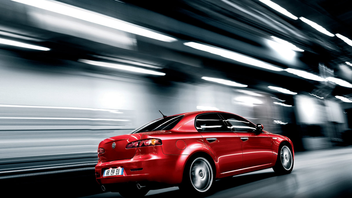 Автомобиль марки Alfa Romeo модели 159