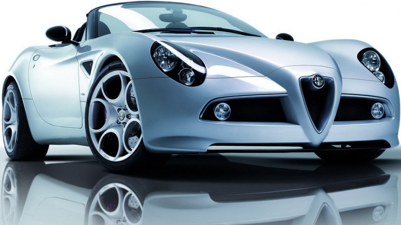 Дизайн автомобиля Alfa Romeo 8c spider