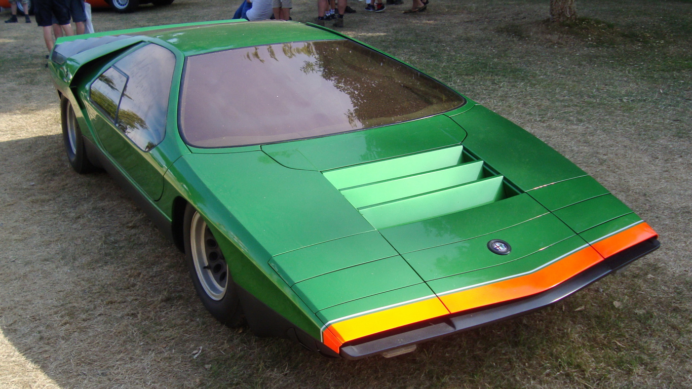 Новая машина Alfa Romeo carabo