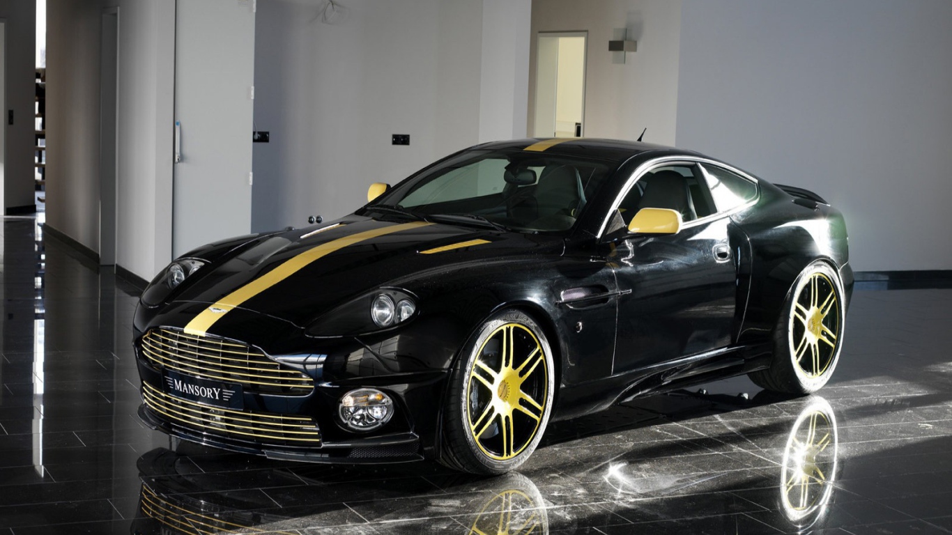 Тест драйв автомобиля Aston Martin mansory