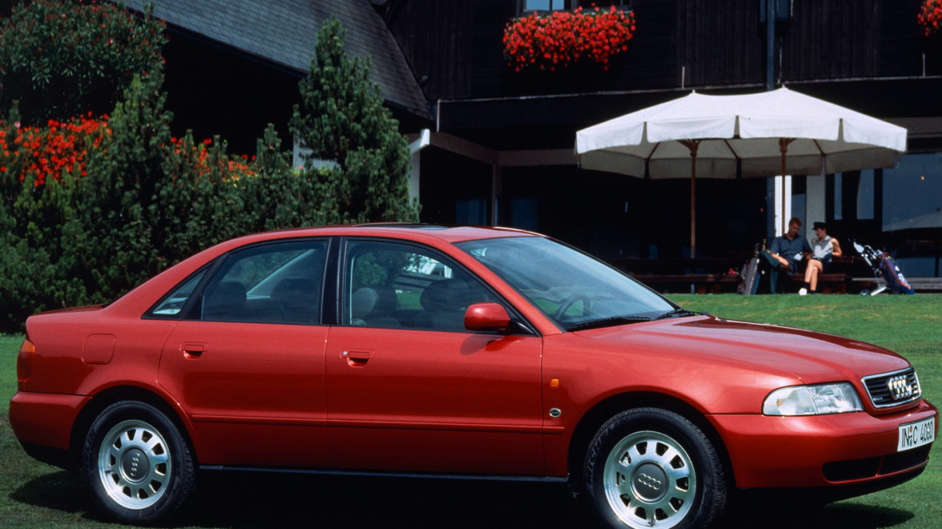 Тест драйв автомобиля Audi b5