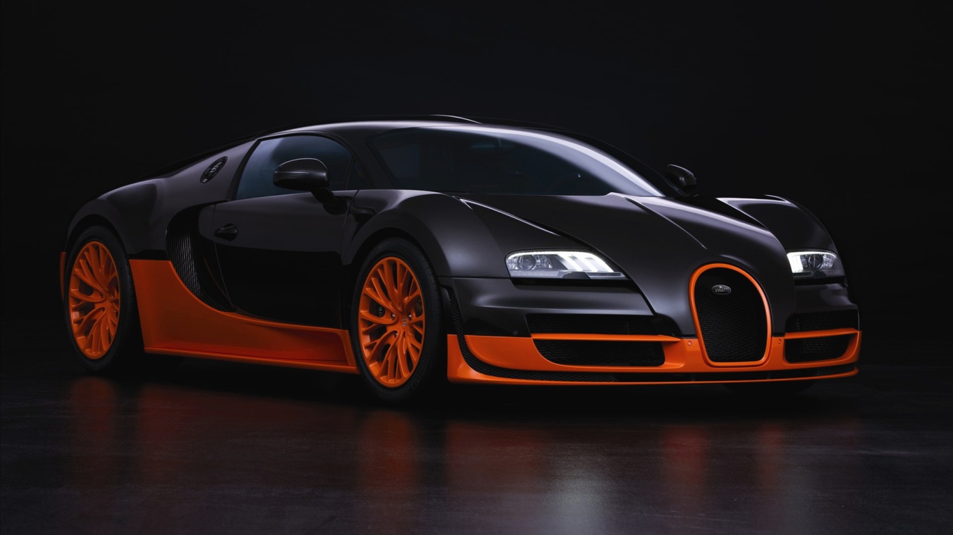 Спортивный Bugatti veyron
