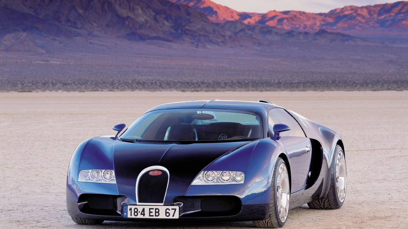 Bugatti Veyron supersport 16.4 на природе