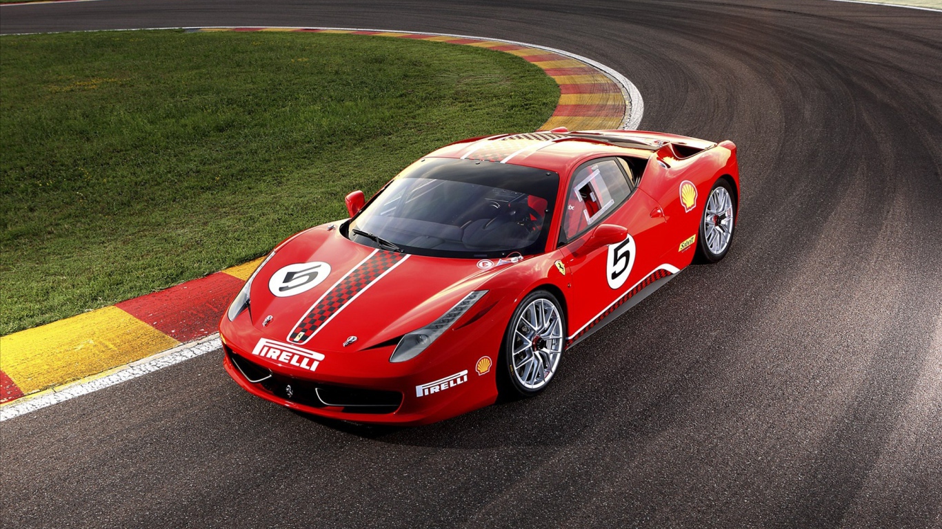 Автомобиль Ferrari 458 challenge