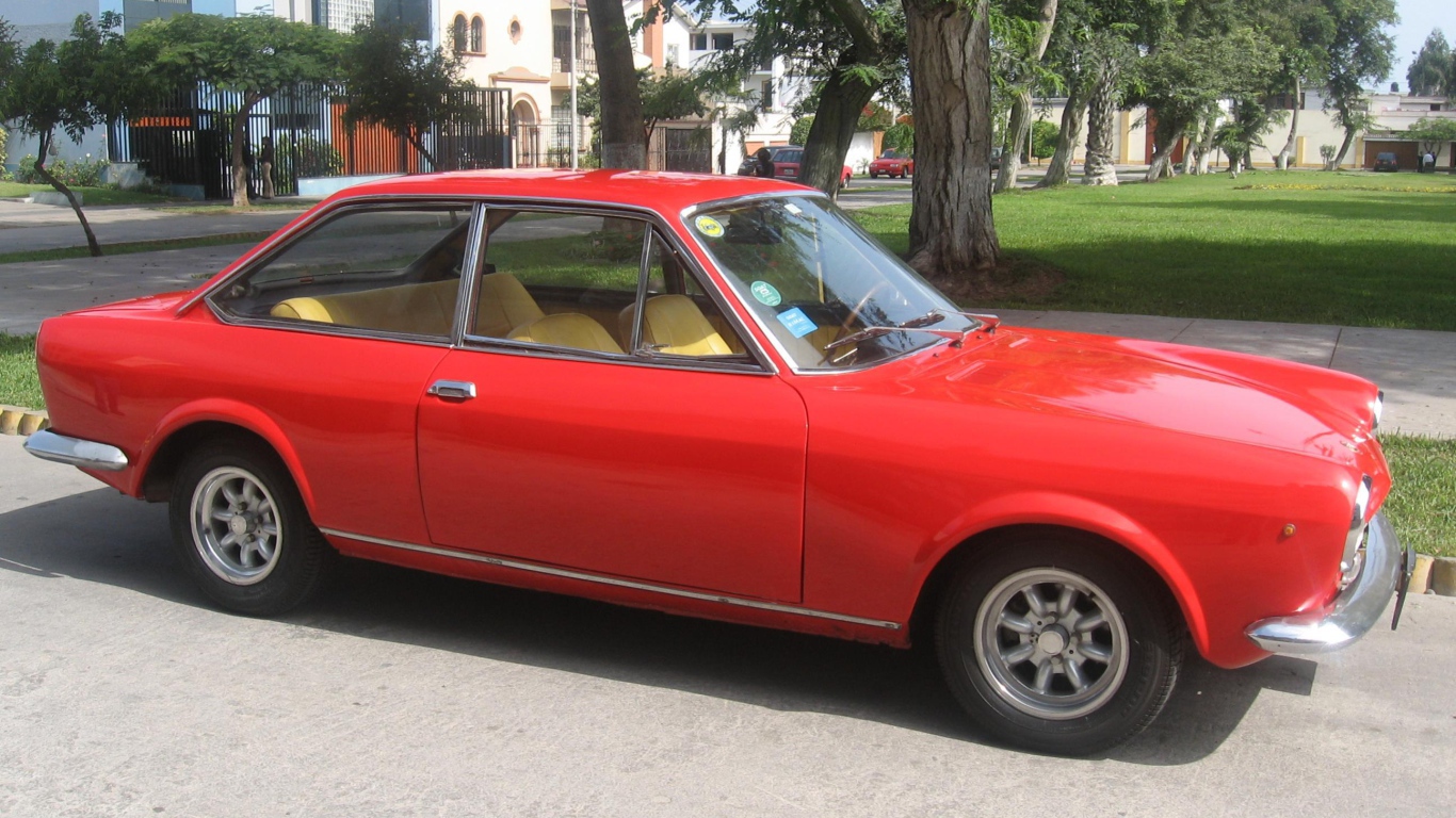 Дизайн автомобиля Fiat 124