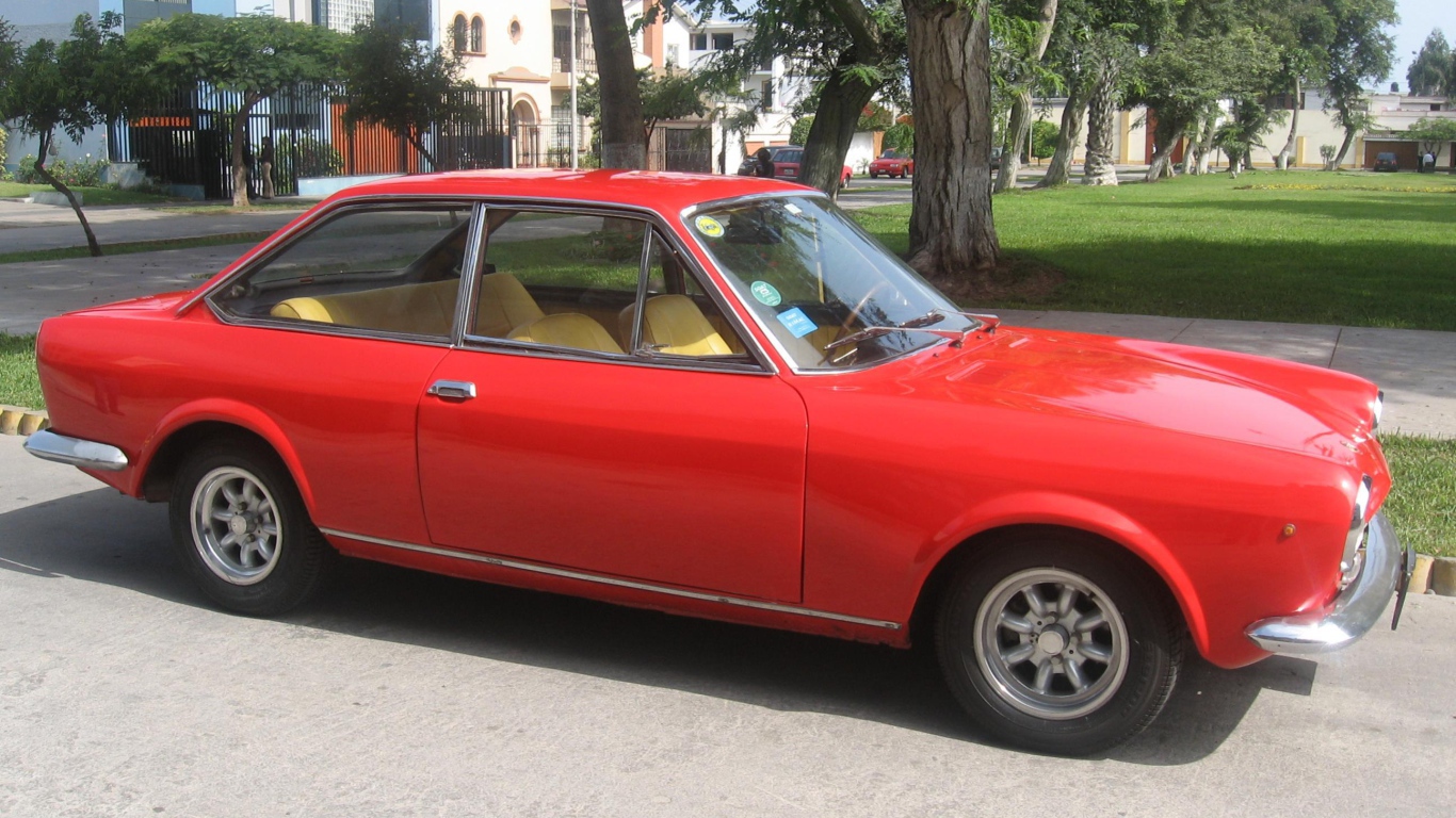 Дизайн автомобиля Fiat 124