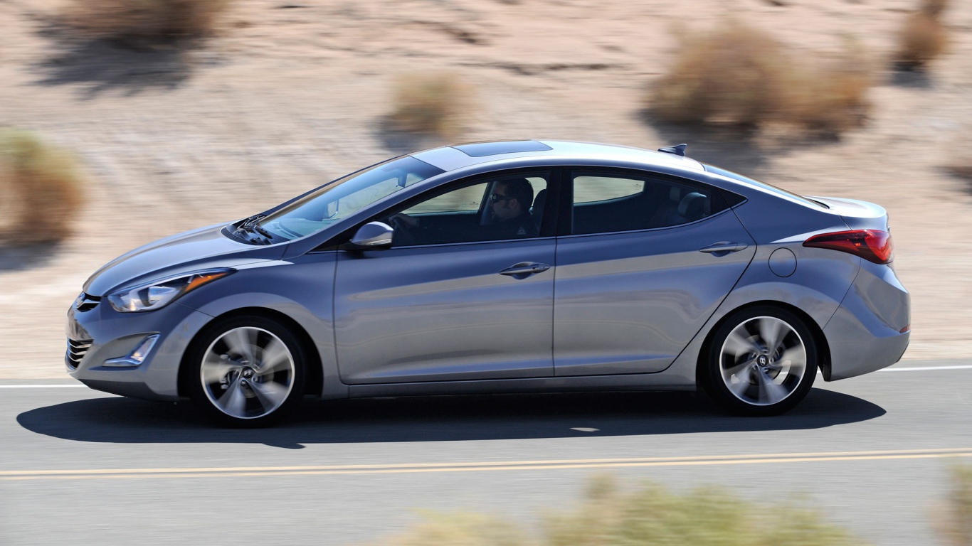 Новая машина Hyundai Elantra 2014