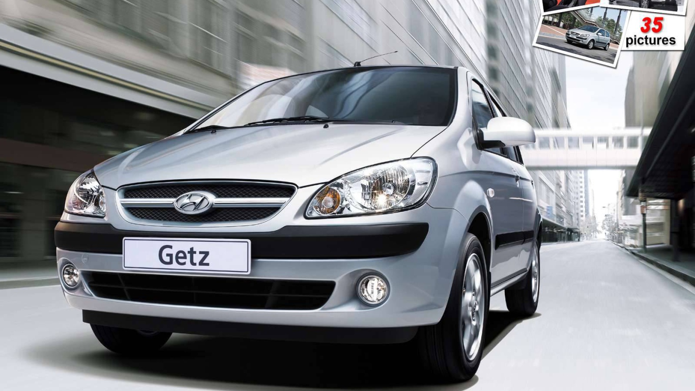 Автомобиль марки Hyundai модели Getz