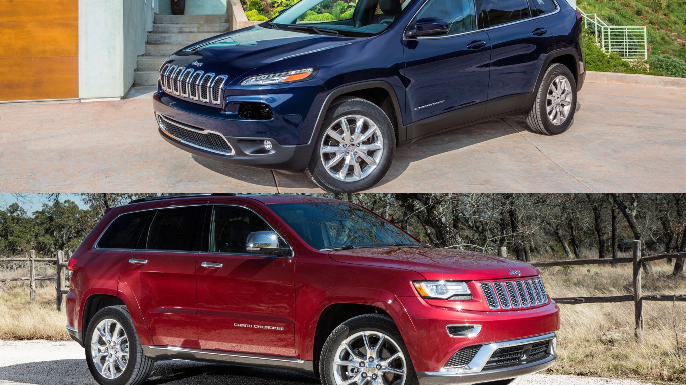 Новый автомобиль Джип Гранд Чероки 2014