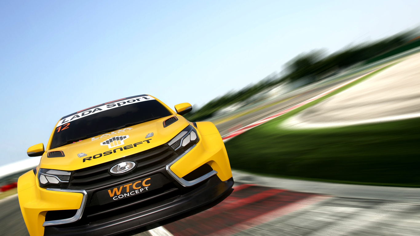 Гоночная Лада Веста