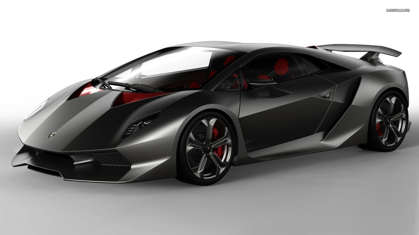 Красивый автомобиль LamborghiniSesto Elemento в Москве