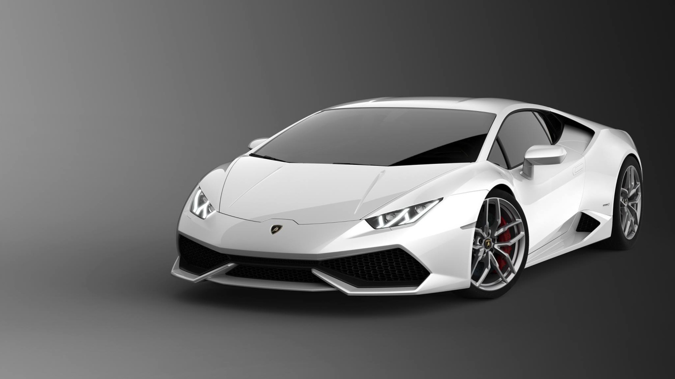Красивый автомобиль Lamborghini Huracan