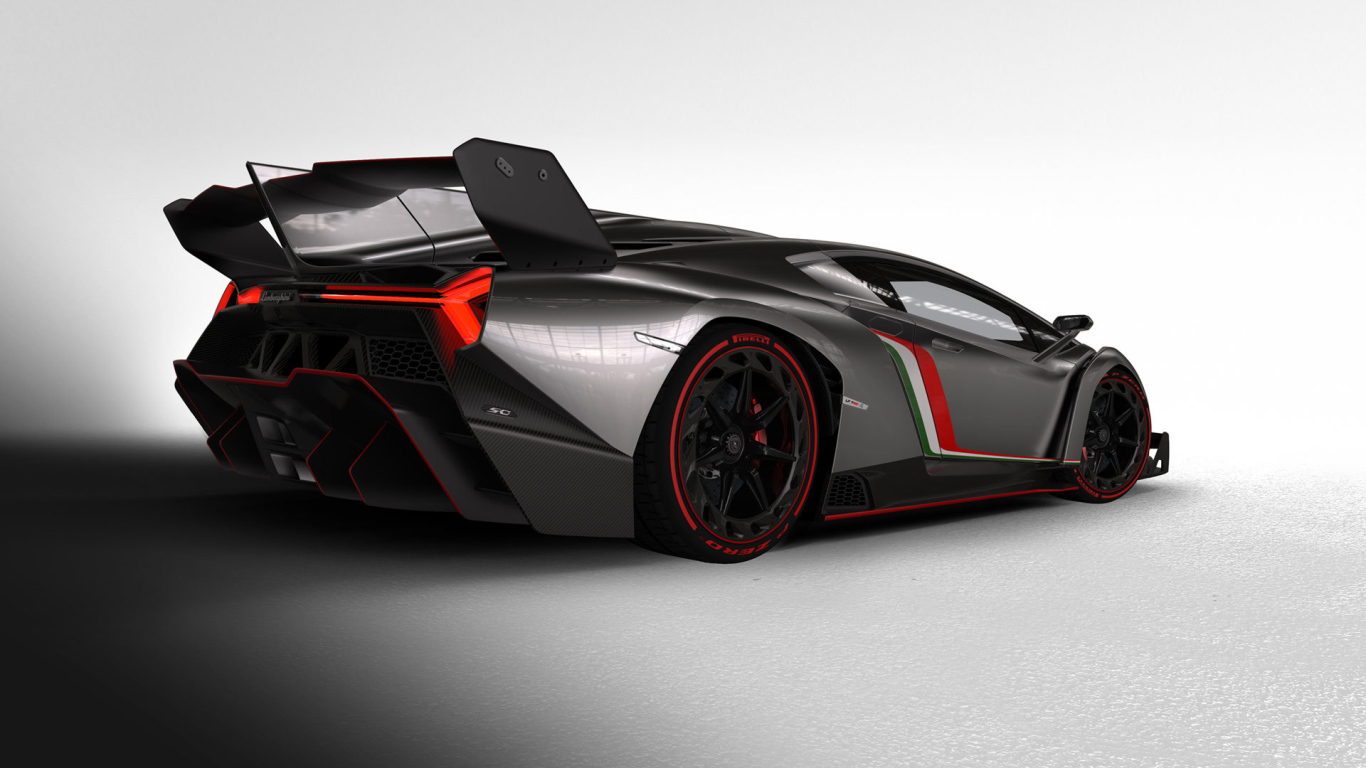 Красивый автомобиль Lamborghini Veneno