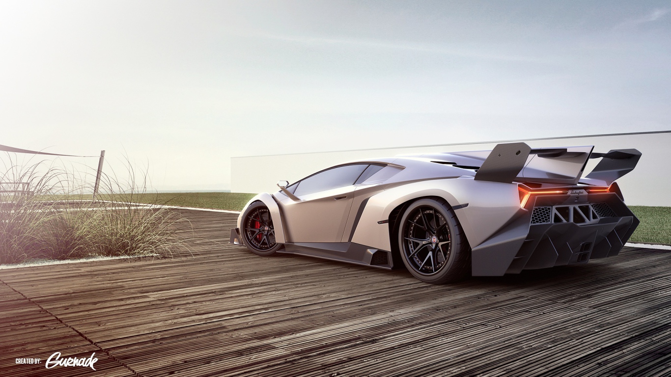 Спорт кар Lamborghini veneno