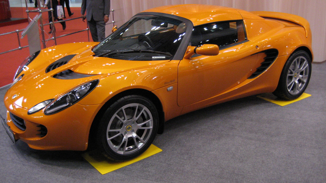 Lotus Elise в салоне