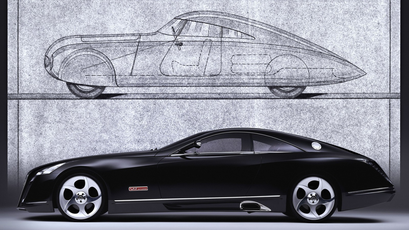  Автомобиль марки Maybach модели Exelero