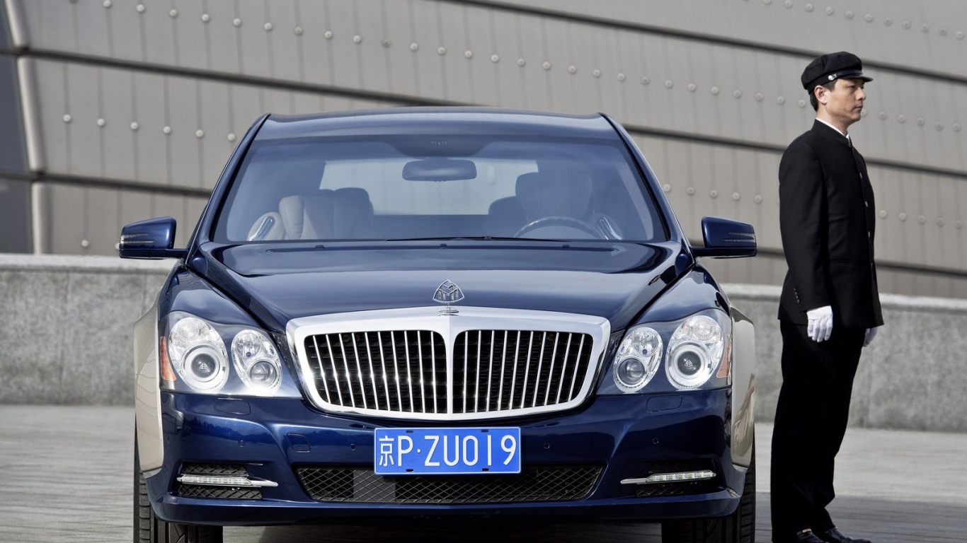 Новая машина Maybach  62s