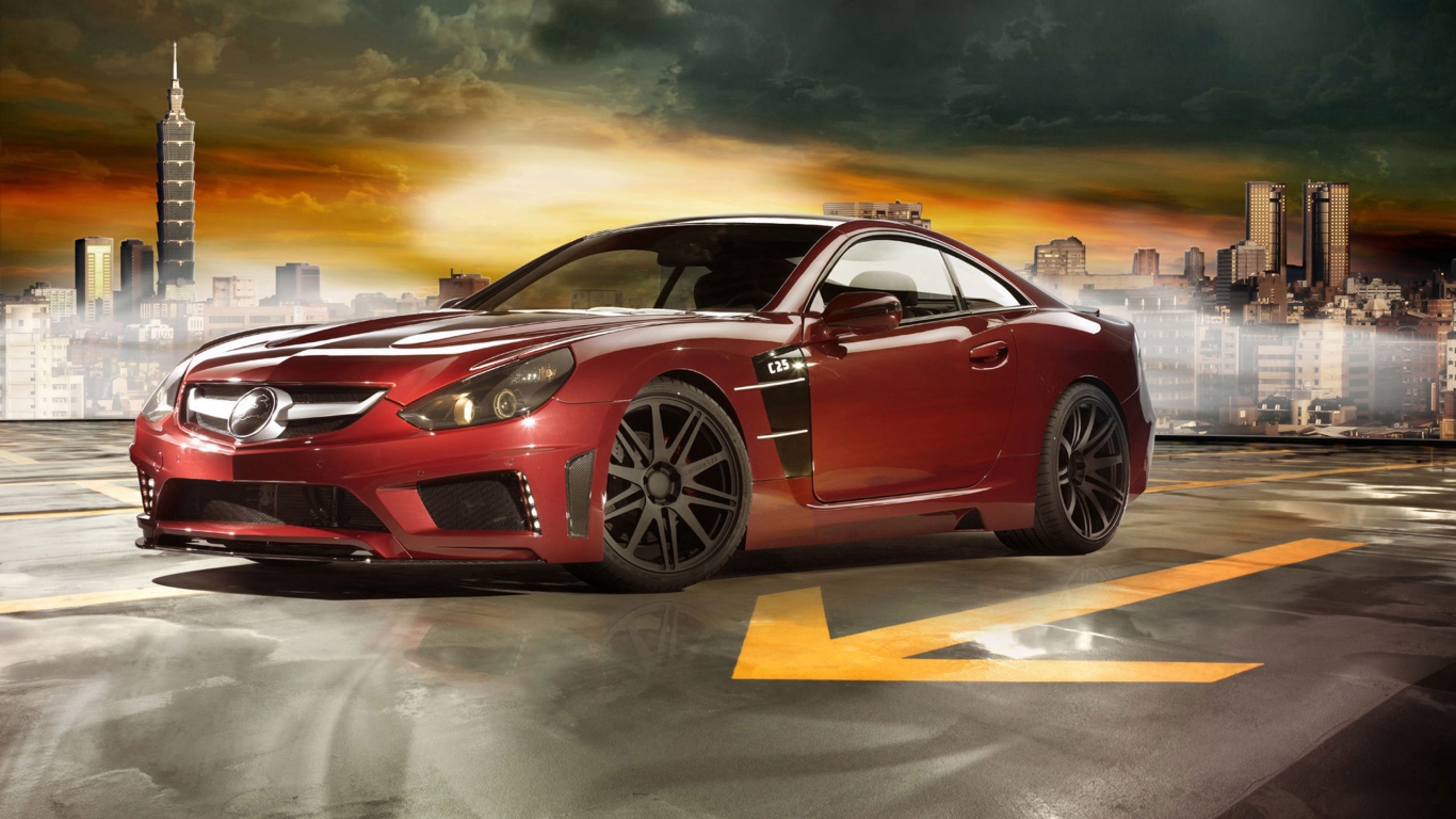 Супер кар Mercedes Benz Carlsson C25