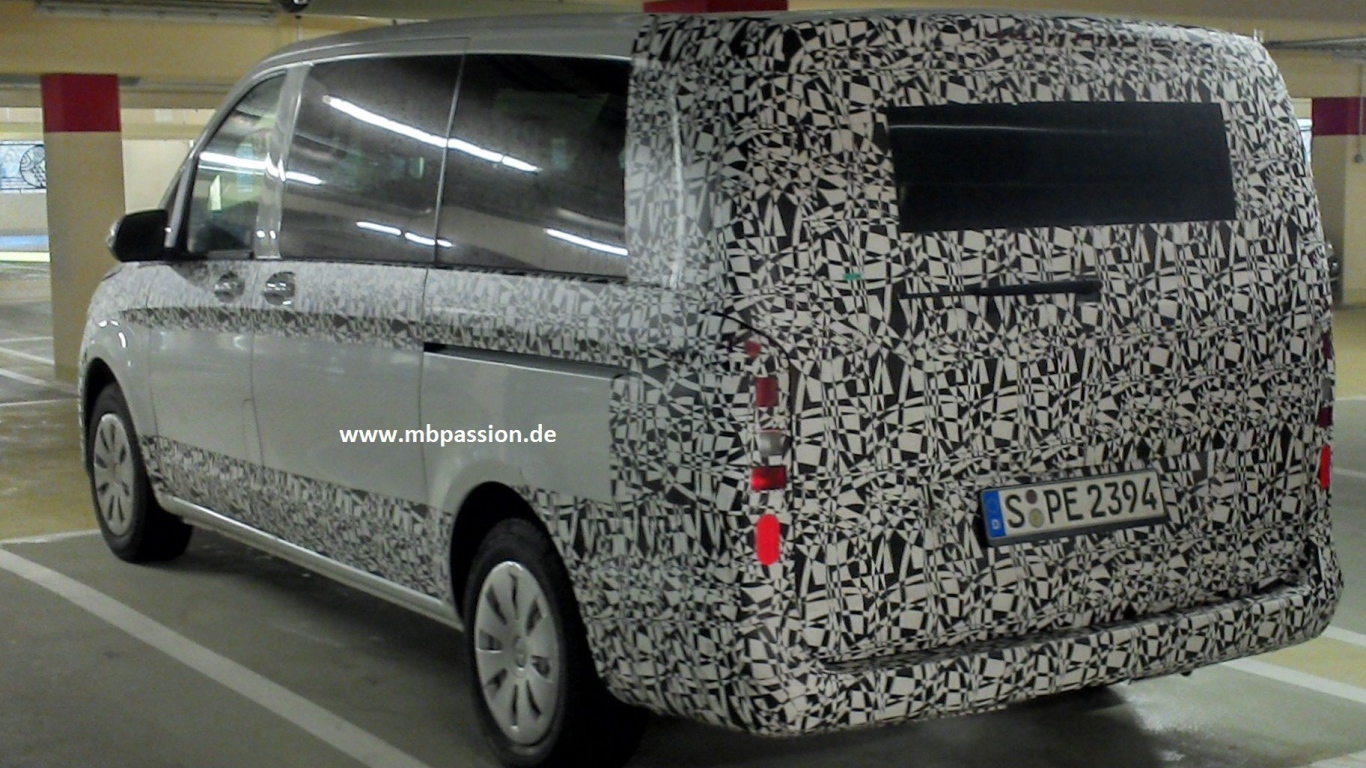 Новая машина Mercedes V-Class 2014