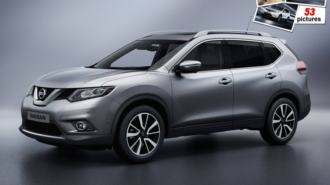 Красивый автомобиль Nissan X-Trail в Москве