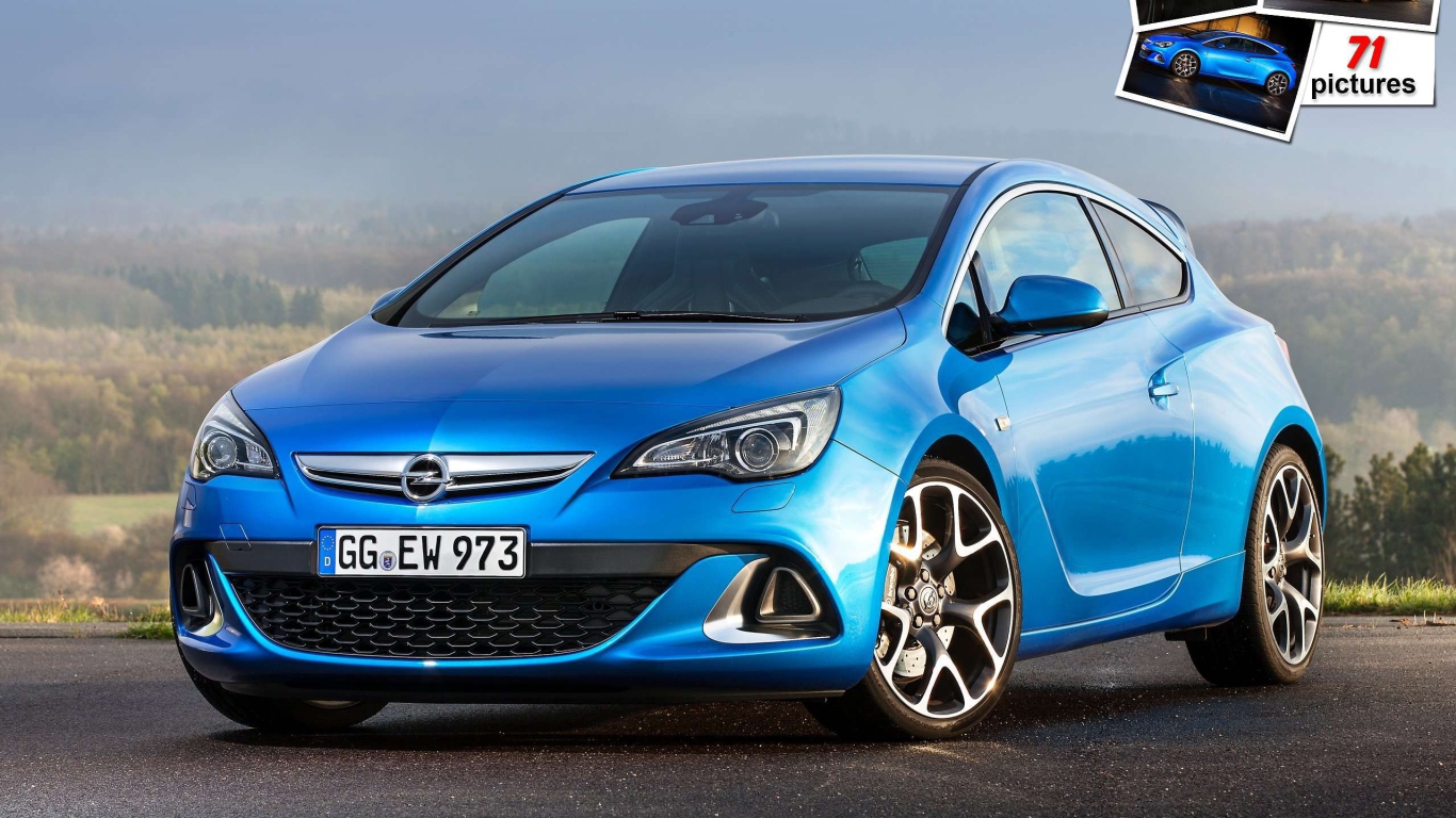 Красивый автомобиль Opel Astra в Москве