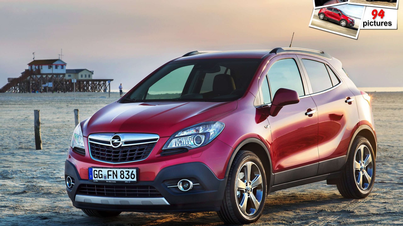 Красивый автомобиль Opel Mokka